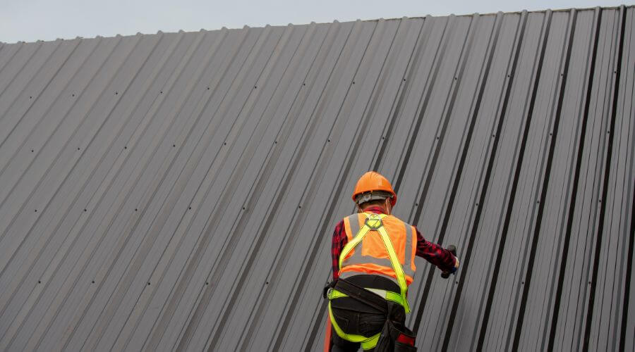 Professional metal roof installation in New Middletown, OH